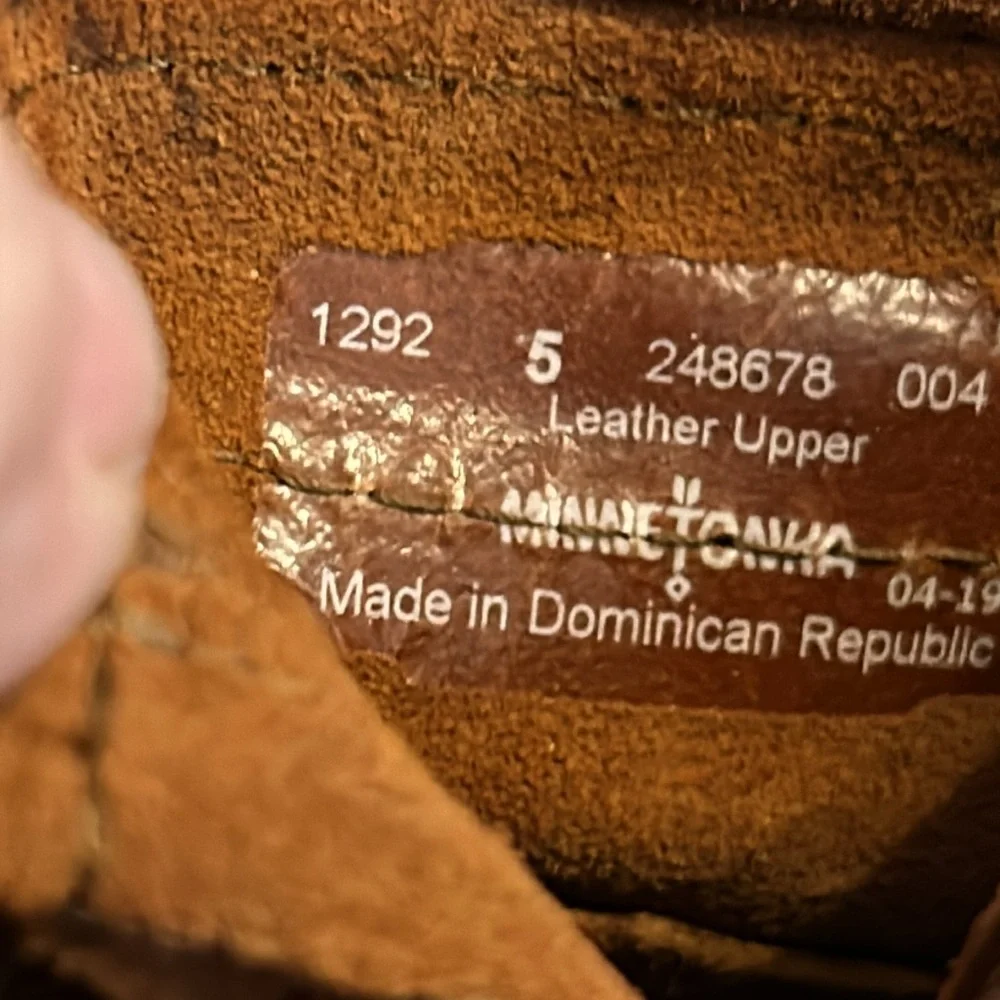 Minnetonka infant moccasin